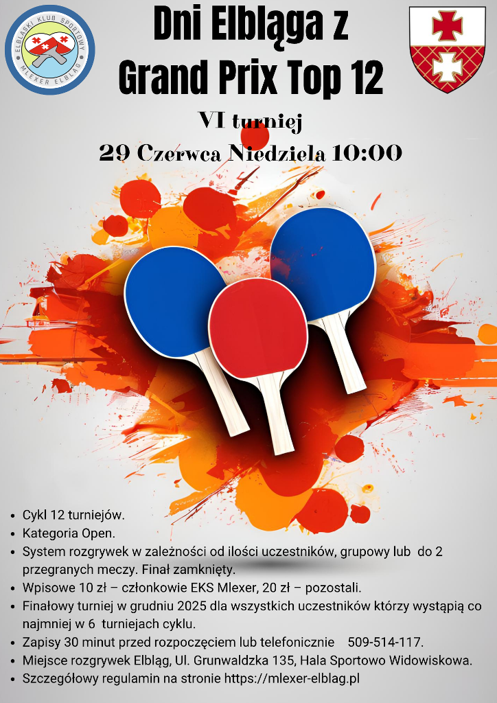  Cykl 12 turniejów. Kategoria Open. System rozgrywek w zależności od ilości uczestników grupowy lub do 2 przegranych meczy. Finał zamknięty. Mecze o miejsca od 1 do 16. Wpisowe 10 zł czł 5